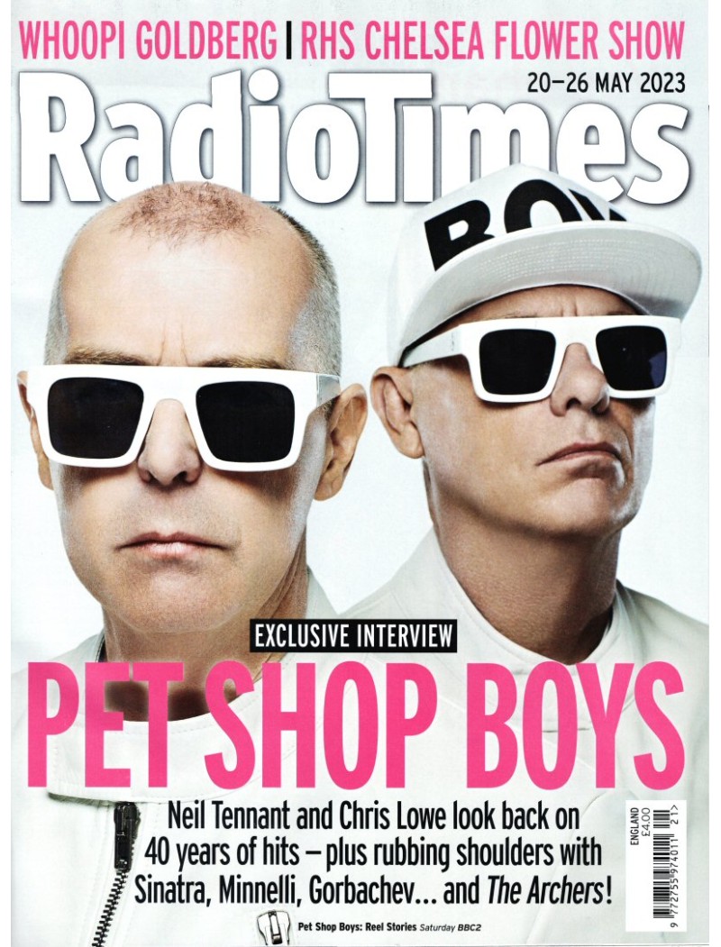 Radio Times Magazine 20th May 2023 Pet Shop Boys Radio Times Magazine 20th May 2023 Pet Shop Boys