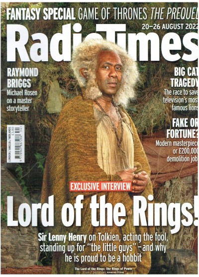 Radio Times Magazine 20th August 2022