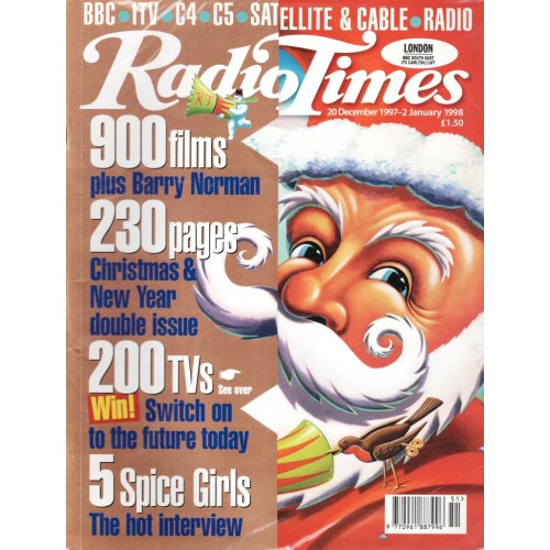 Radio Times Magazine - 1997 20/12/97 Christmas Bumper Issue