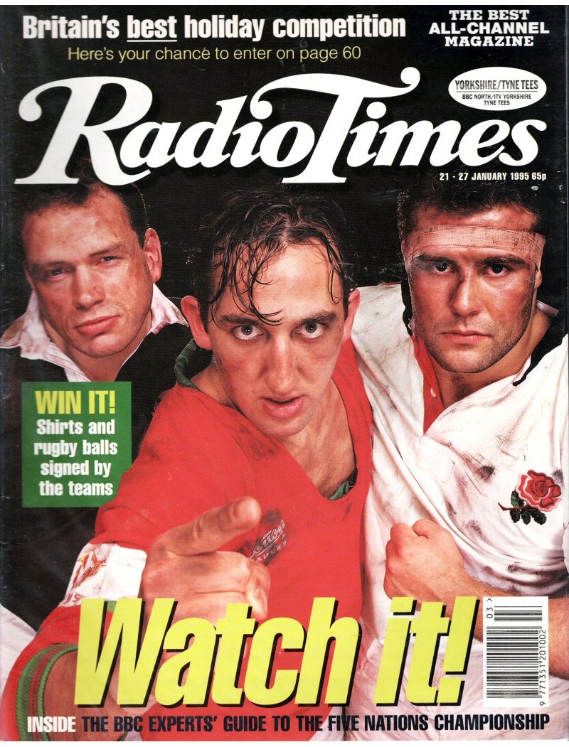 Radio Times Magazine 21st January 1995