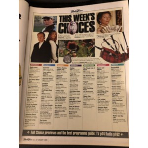 Radio Times Magazine 21st January 1995