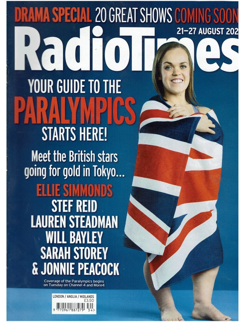 Radio Times Magazine 21st August 2021