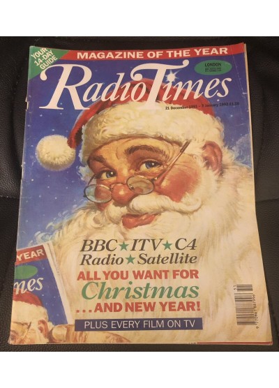 Radio Times Magazine 21st December 1991 Christmas Bumper Issue