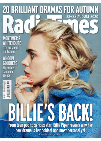 Radio Times Magazine 22nd August 2020