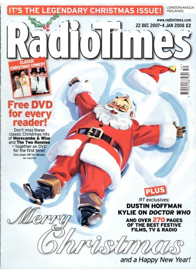 Radio Times Magazine 22nd December 2007