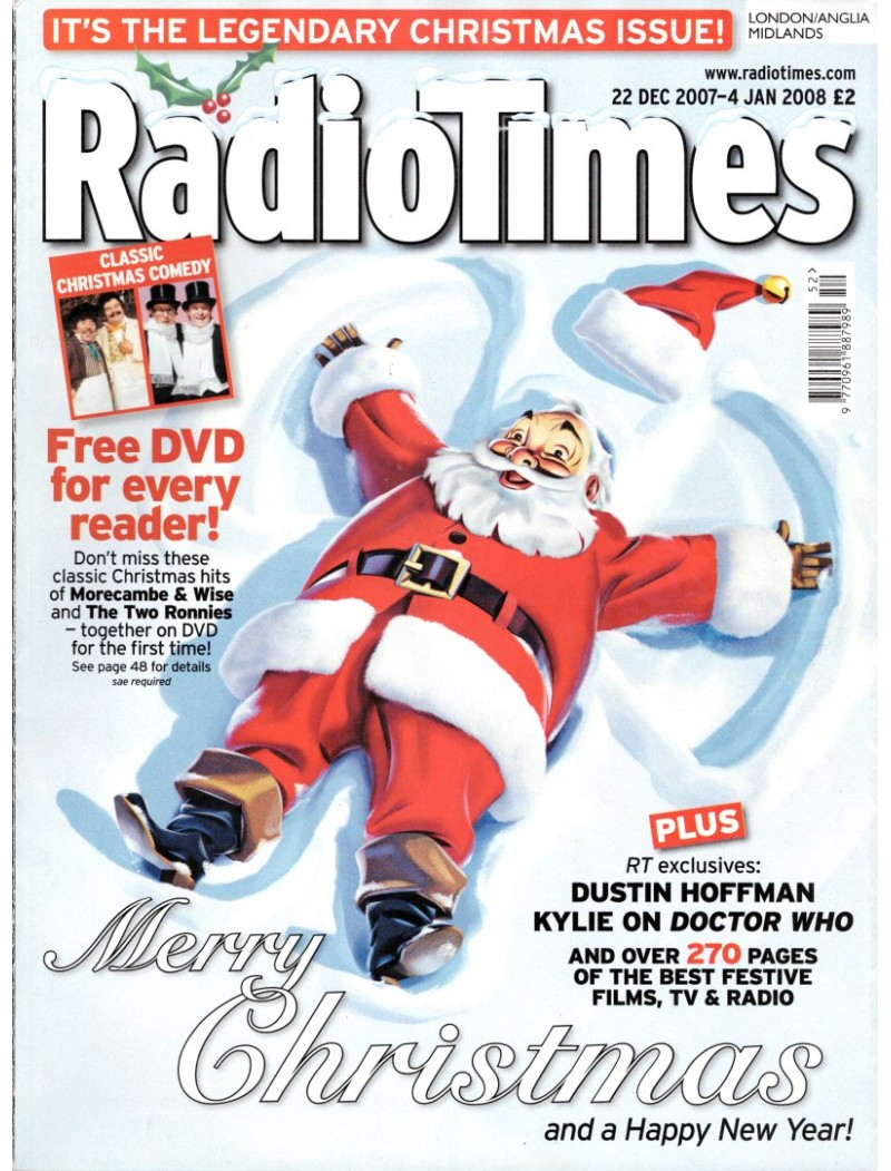 Radio Times Magazine 22nd December 2007 Radio Times Magazine 22nd December 2007