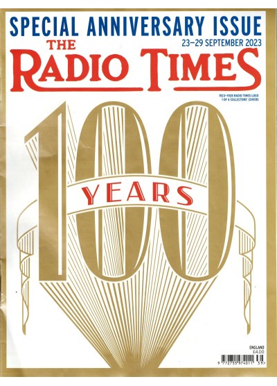 Radio Times Magazine 23rd September 2023