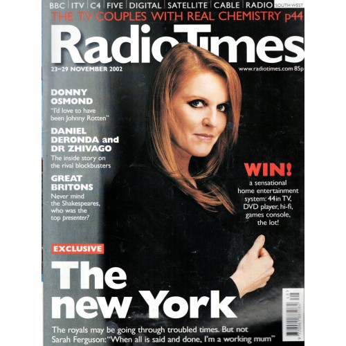 Radio Times Magazine - 2002 23rd November 2002