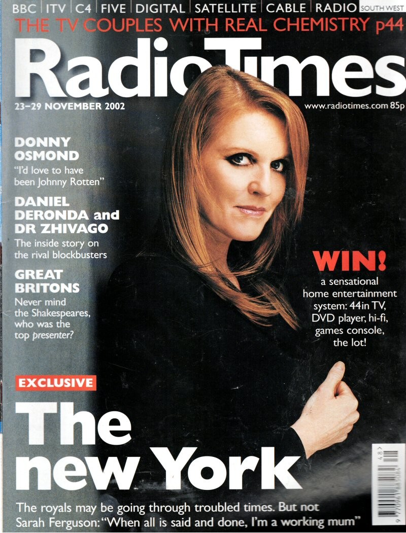 Radio Times Magazine - 2002 23rd November 2002