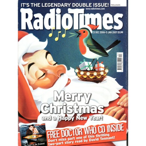 Radio Times Magazine - 2006 23/12/06 Christmas Issue