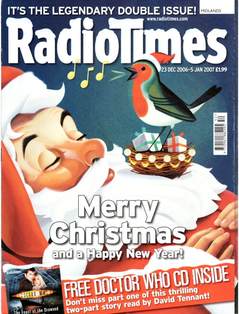 Radio Times Magazine 23rd December 2006 Christmas Issue Radio Times Magazine 23rd December 2006 Christmas Issue