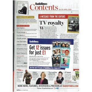 Radio Times Magazine 24th April 2021