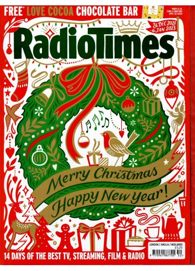 Radio Times Magazine 24th December 2022 Christmas Issue