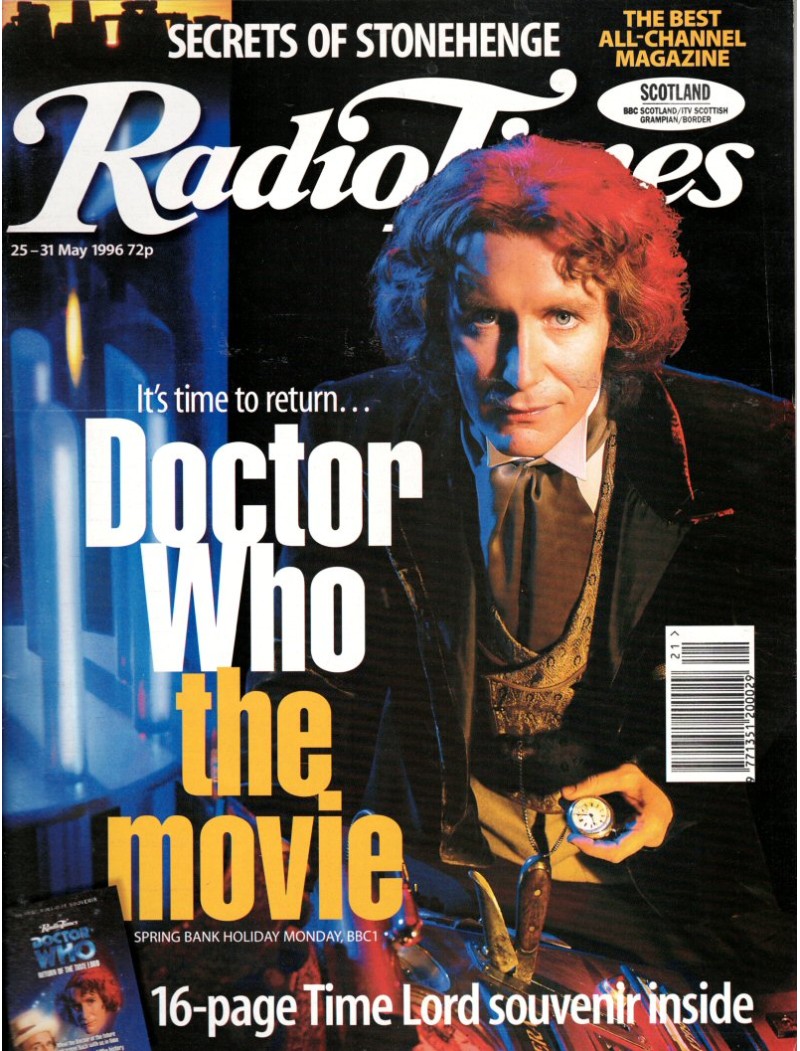 Radio Times Magazine 25th May 1996