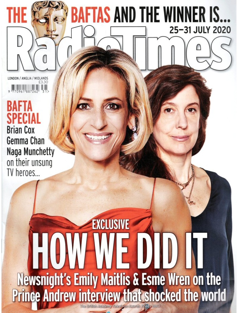 Radio Times Magazine 25th July 2020 Radio Times Magazine 25th July 2020
