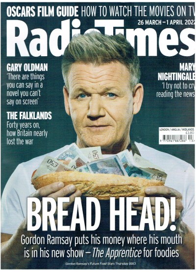 Radio Times Magazine 26th March 2022