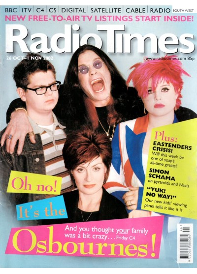 Radio Times Magazine 26th October 2002