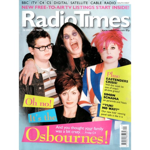 Radio Times Magazine - 2002 26th October 2002