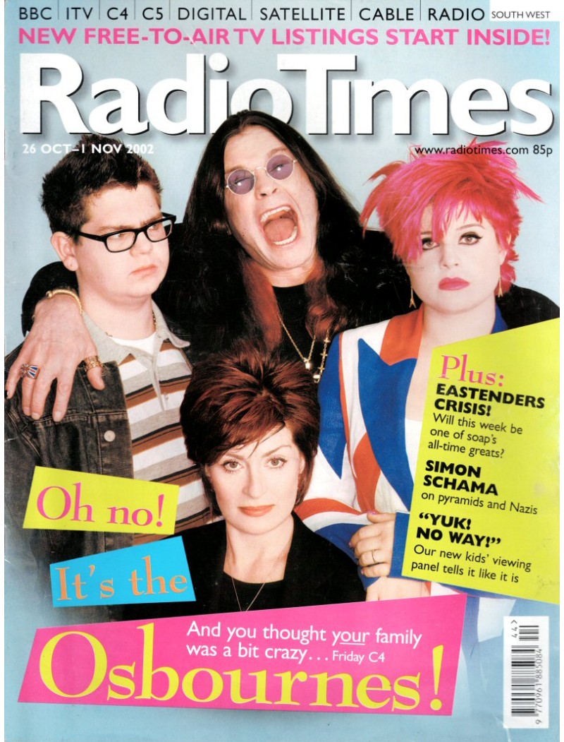 Radio Times Magazine - 2002 26th October 2002