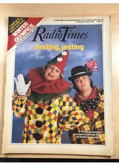 Radio Times Magazine 27th February 1988