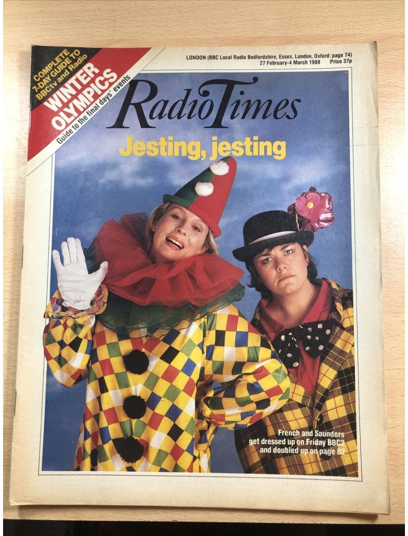 Radio Times Magazine 27th February 1988