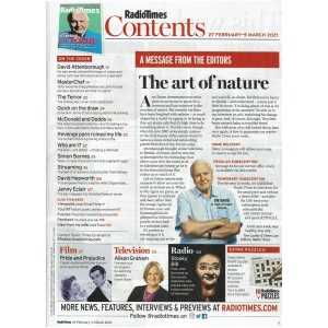 Radio Times Magazine 27th February 2021
