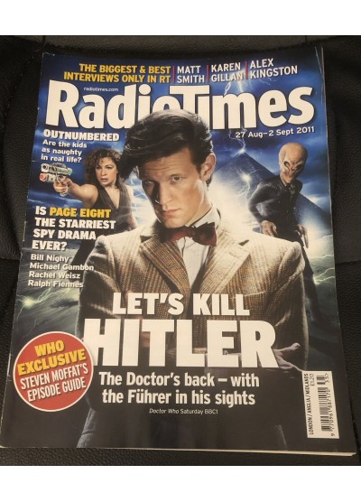 Radio Times Magazine 27th August 2011