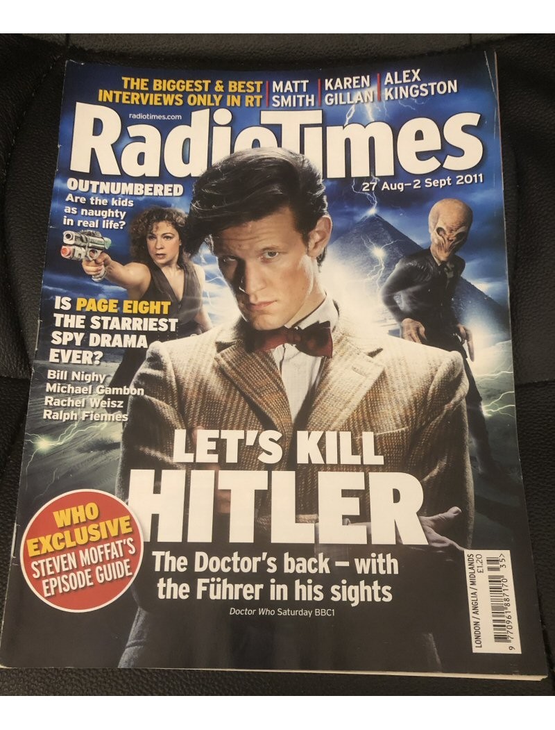 Radio Times Magazine 27th August 2011 Radio Times Magazine 27th August 2011