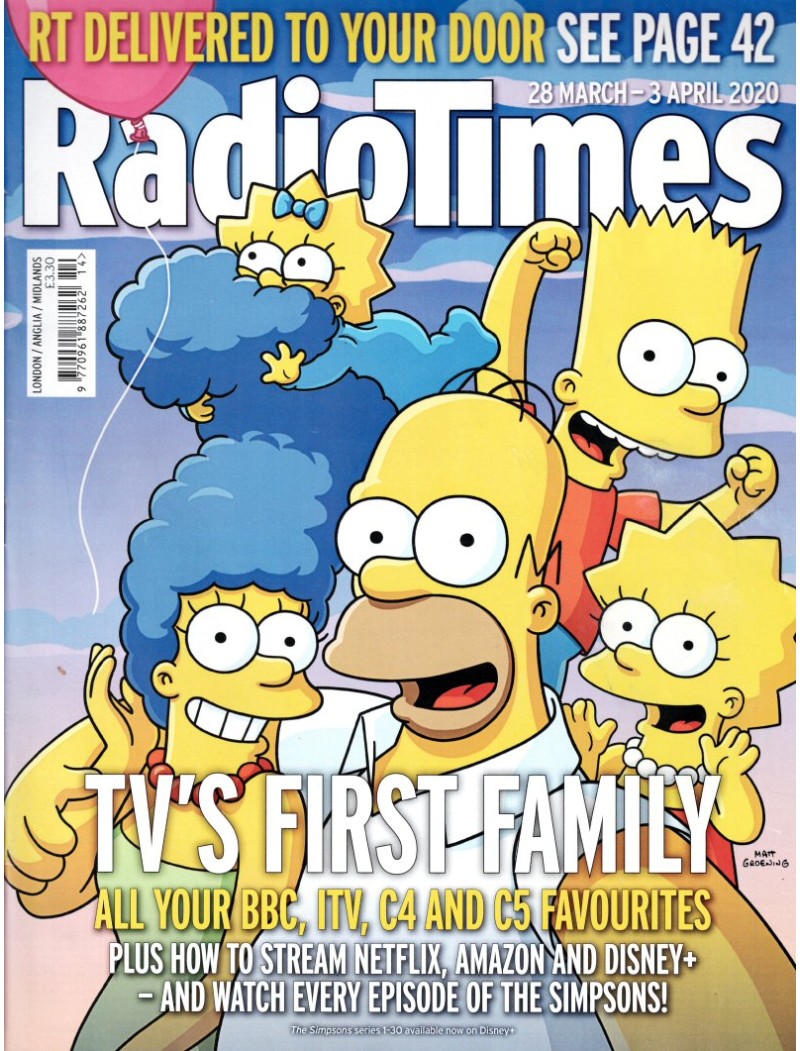 Radio Times Magazine 28th March 2020 Radio Times Magazine 28th March 2020