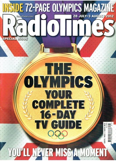 Radio Times Magazine 28th July 2012 Winter Olympics