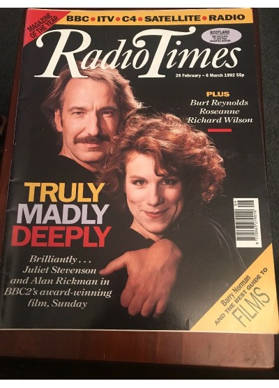 Radio Times Magazine 29th February 1992