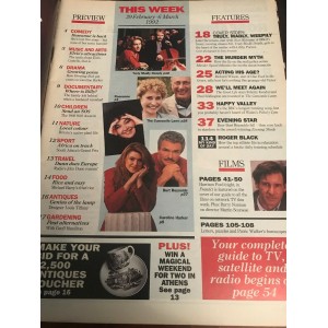 Radio Times Magazine - 1992 29/02/92