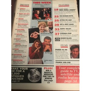 Radio Times Magazine 29th February 1992
