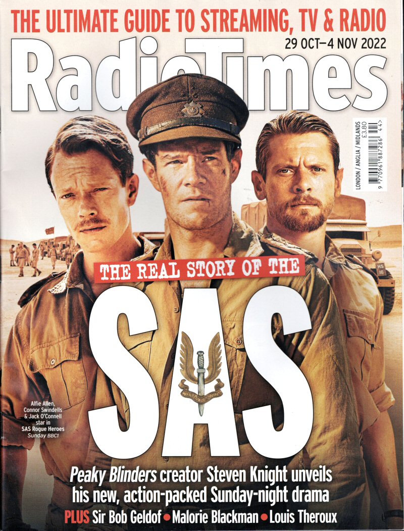 Radio Times Magazine 29th October 2022 Radio Times Magazine 29th October 2022