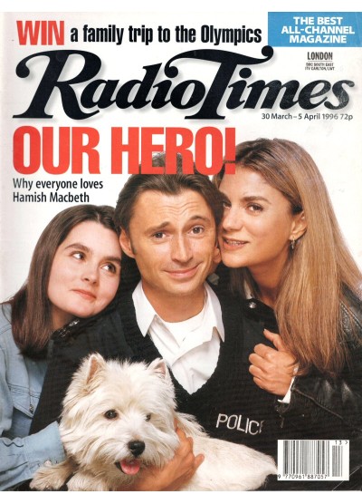 Radio Times Magazine 30th March 1996