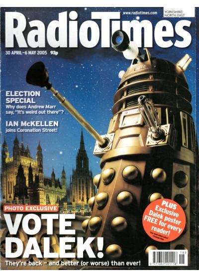 Radio Times Magazine 30th April 2005 Doctor Who
