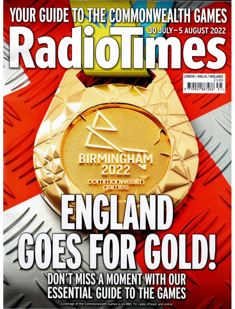 Radio Times Magazine 30th July 2022 Radio Times Magazine 30th July 2022