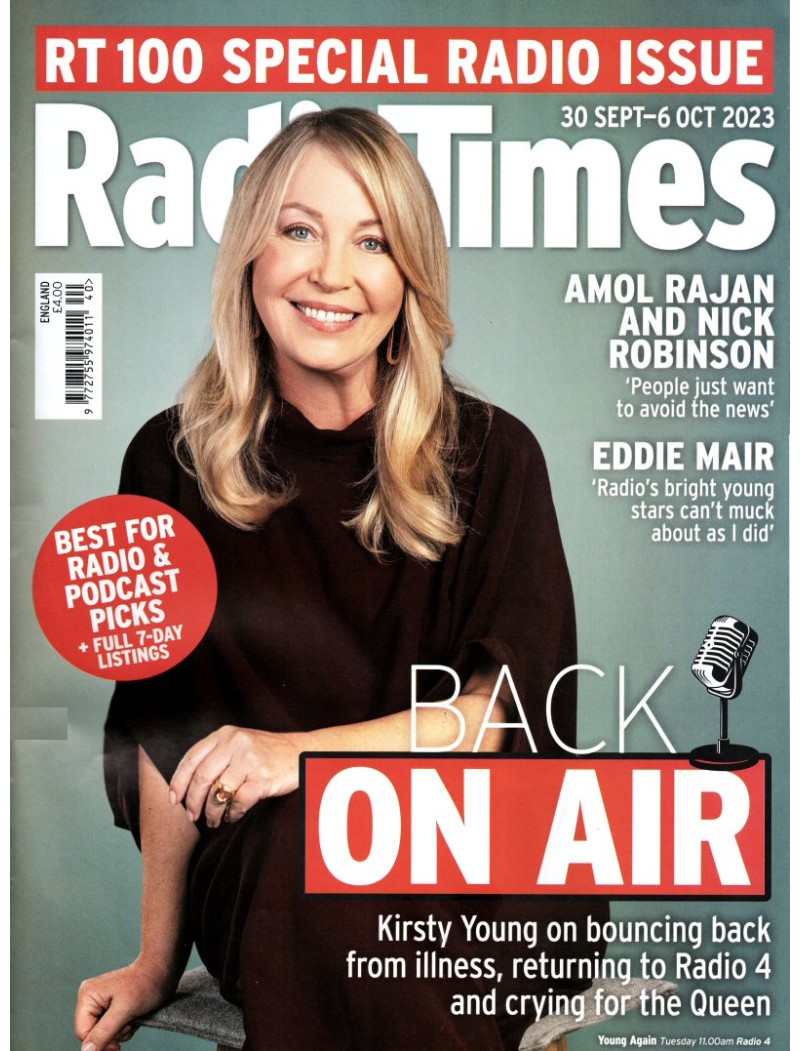 Radio Times Magazine 30th September 2023