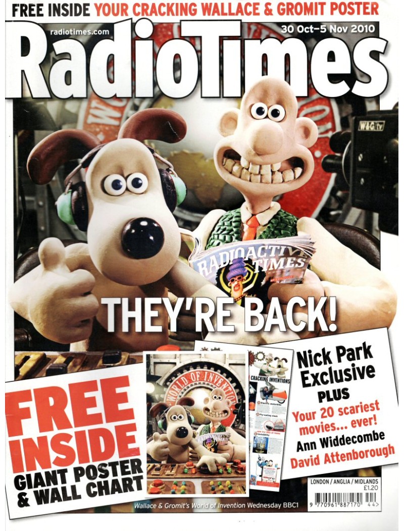 Radio Times Magazine 30th October 2010
