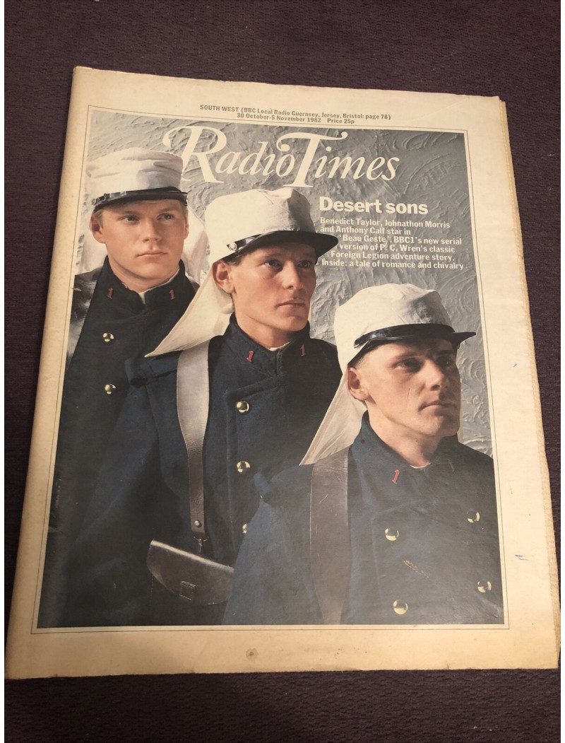 Radio Times Magazine - 1982 30th October 1982