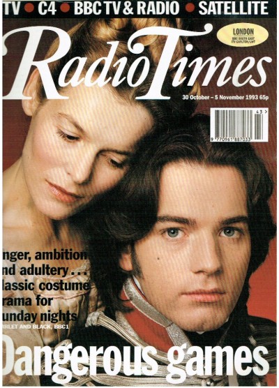 Radio Times Magazine 30th October 1993