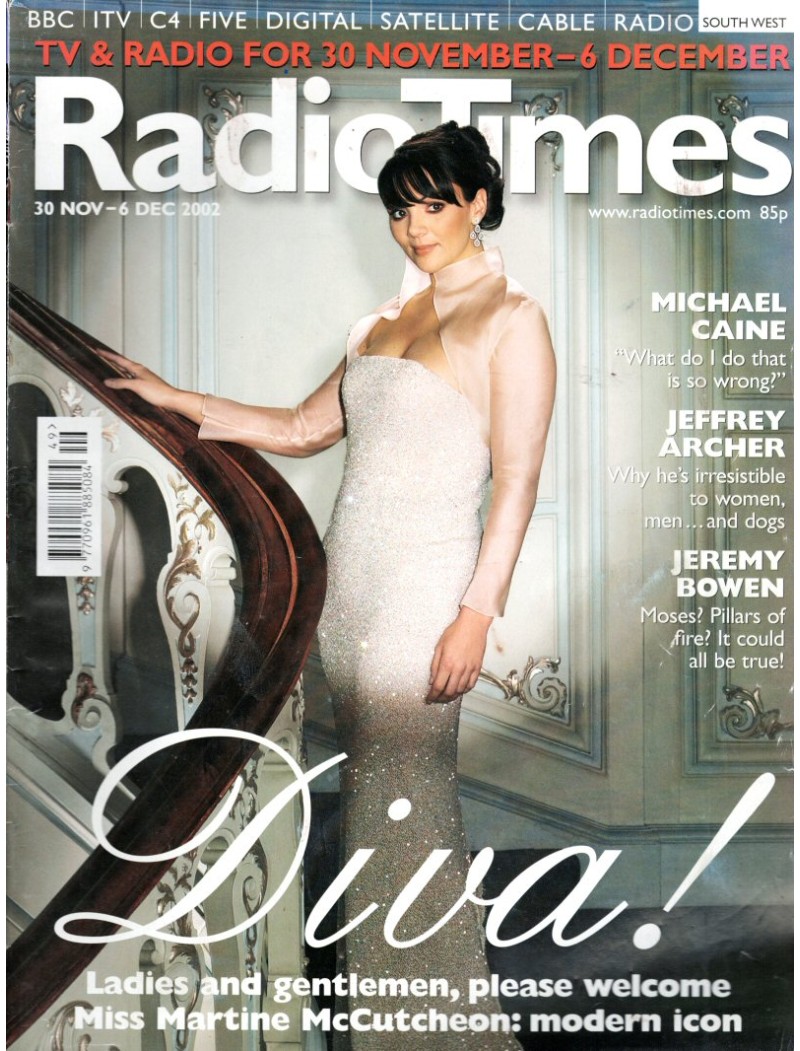 Radio Times Magazine 30th November 2002 Radio Times Magazine 30th November 2002