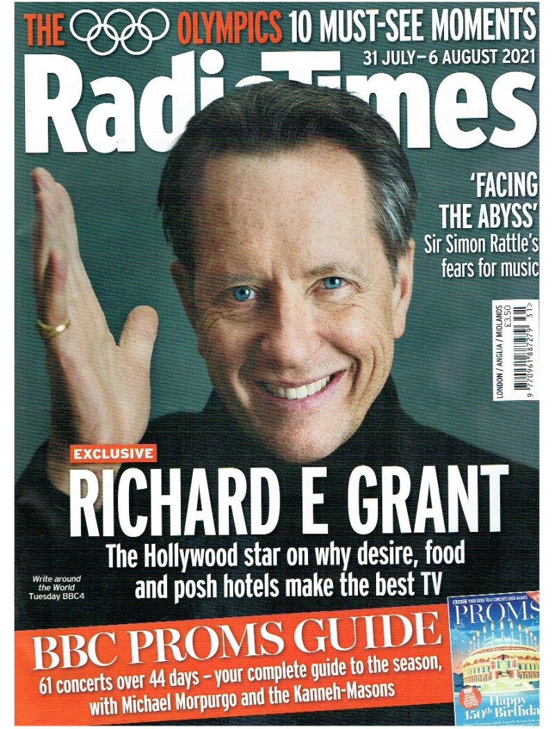 Radio Times Magazine 31st July 2021
