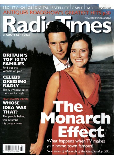 Radio Times Magazine 31st August 2002
