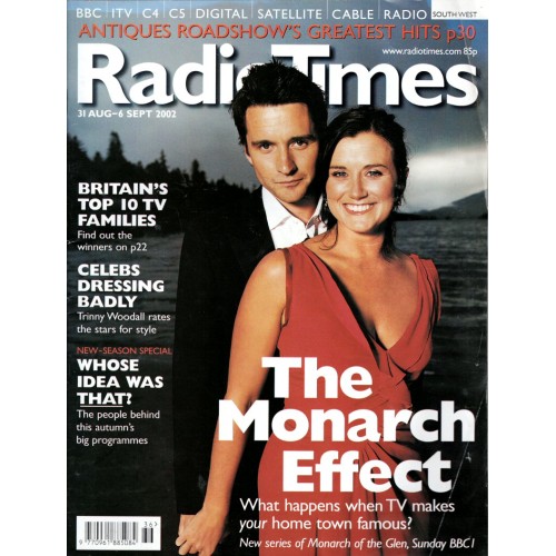 Radio Times Magazine - 2002 31st August 2002