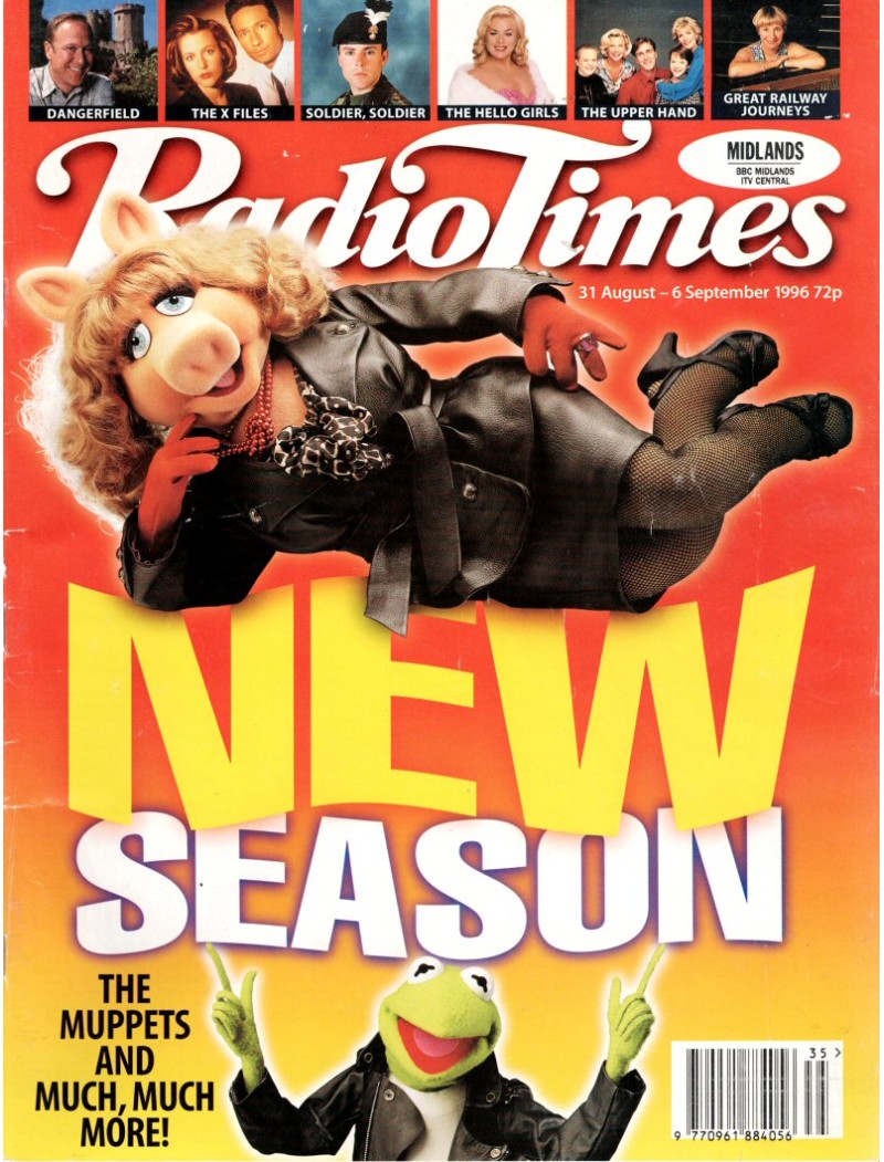 Radio Times Magazine 31st August 1996 Muppets Radio Times Magazine 31st August 1996 Muppets