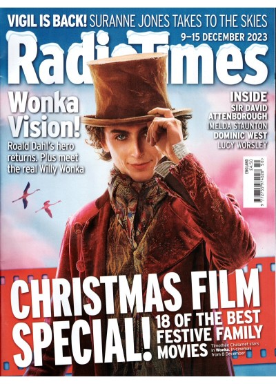 Radio Times Magazine 9th December 2023