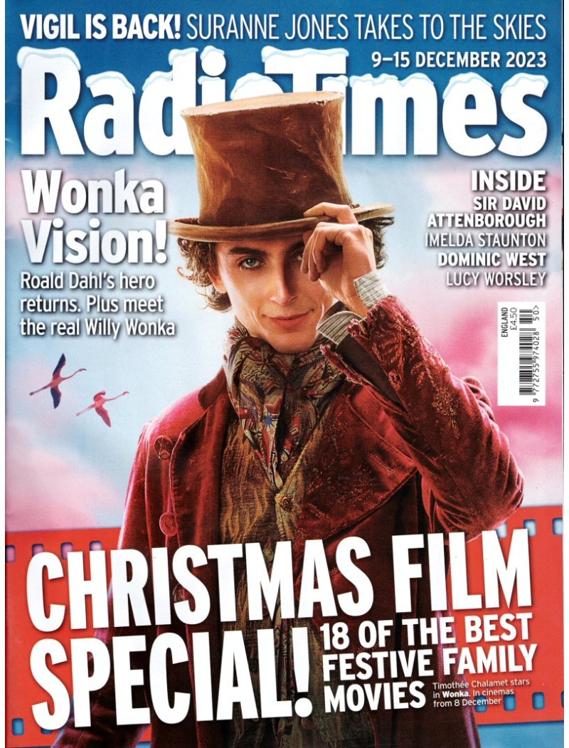 Radio Times Magazine 9th December 2023