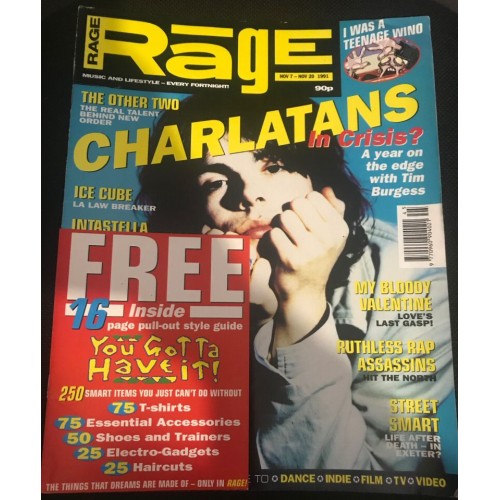 Rage Magazine 1991 07/11/91 The Charlatans