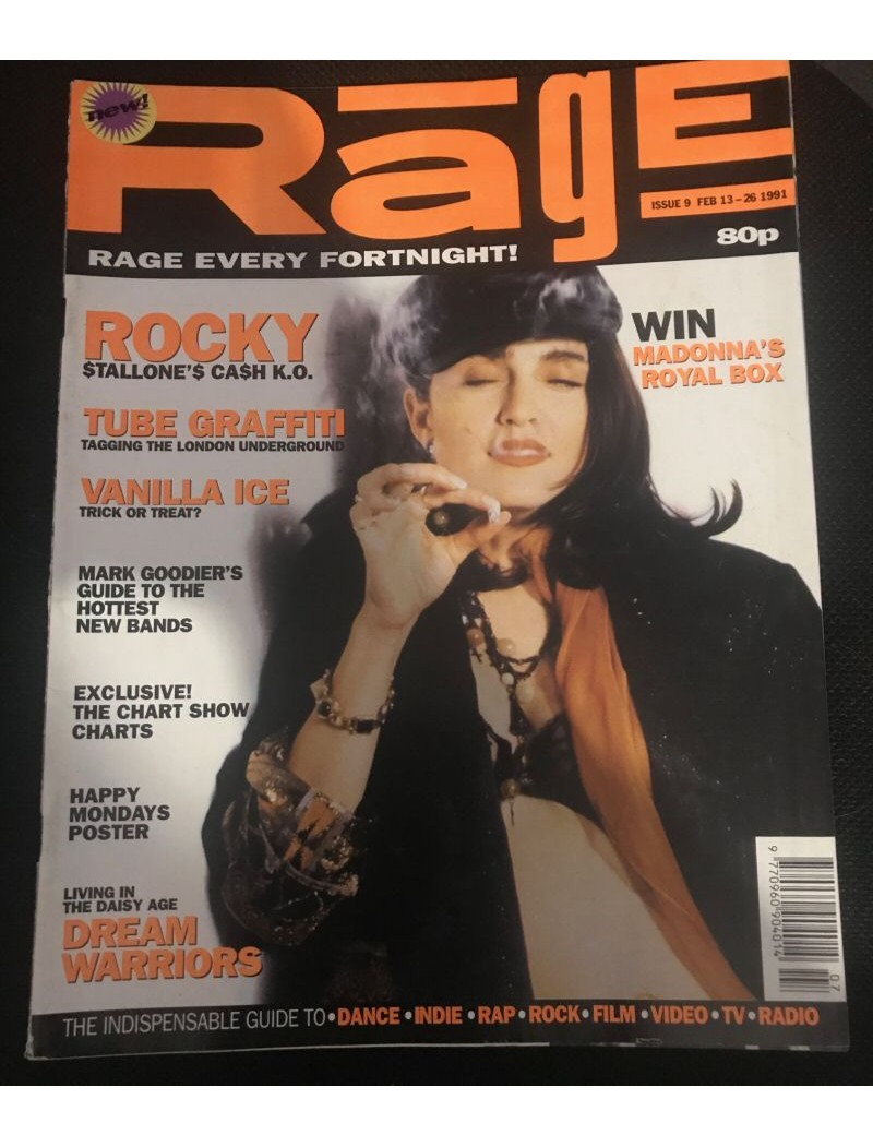 Rage Magazine 1991 13/02/91 Madonna